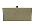 Celeste Cube Glitter Clutch, front view
